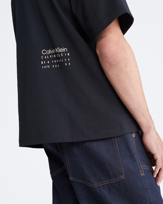 Smooth Cotton Relaxed Crewneck T-Shirt