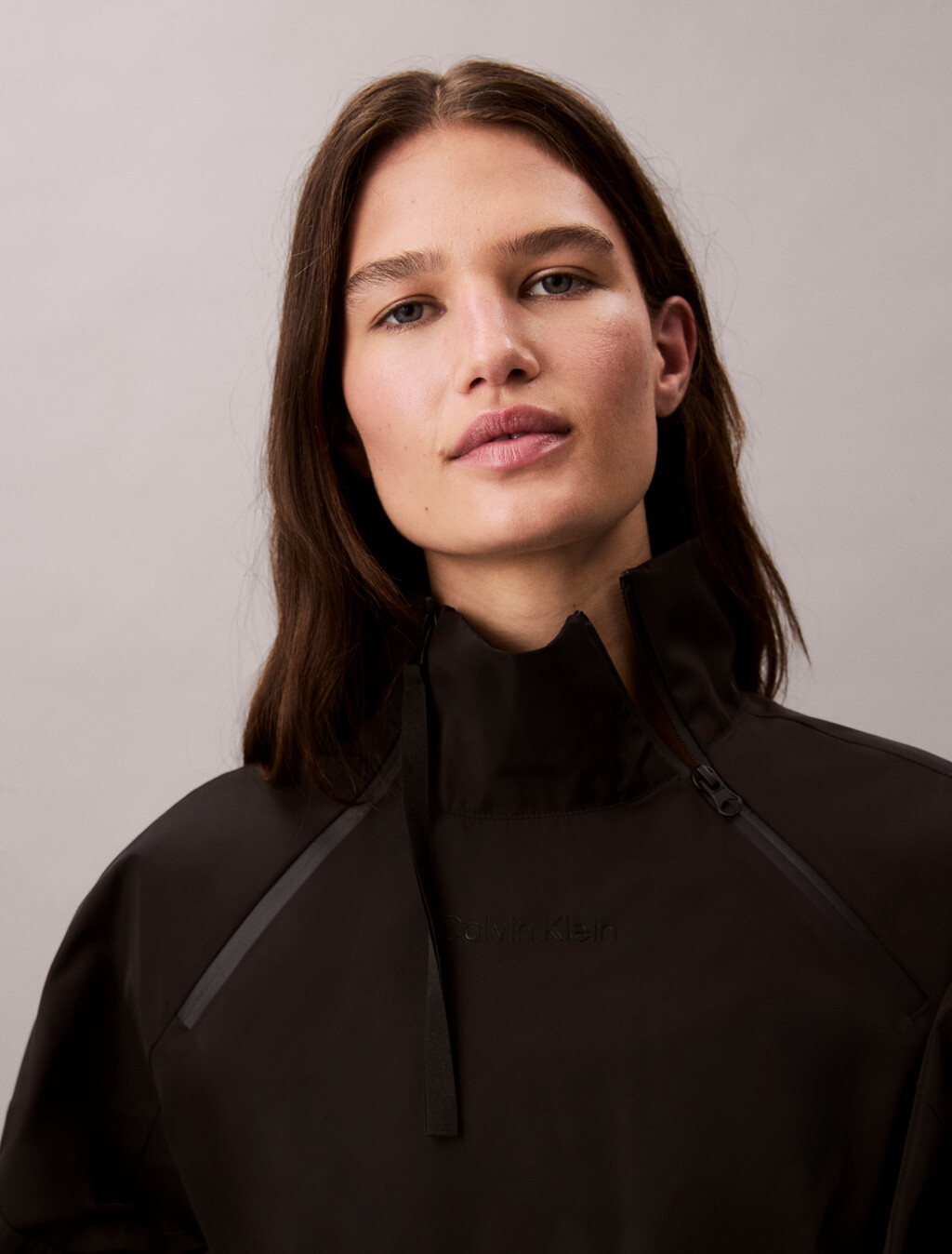 Tech Lightweight Pull On Jacket, Black, hi-res