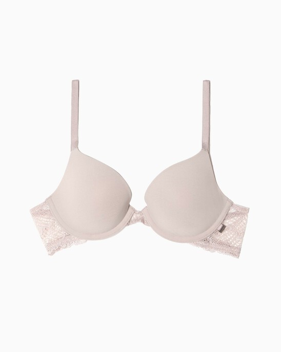 Scalloped Lace Lightly Lined Demi Bra