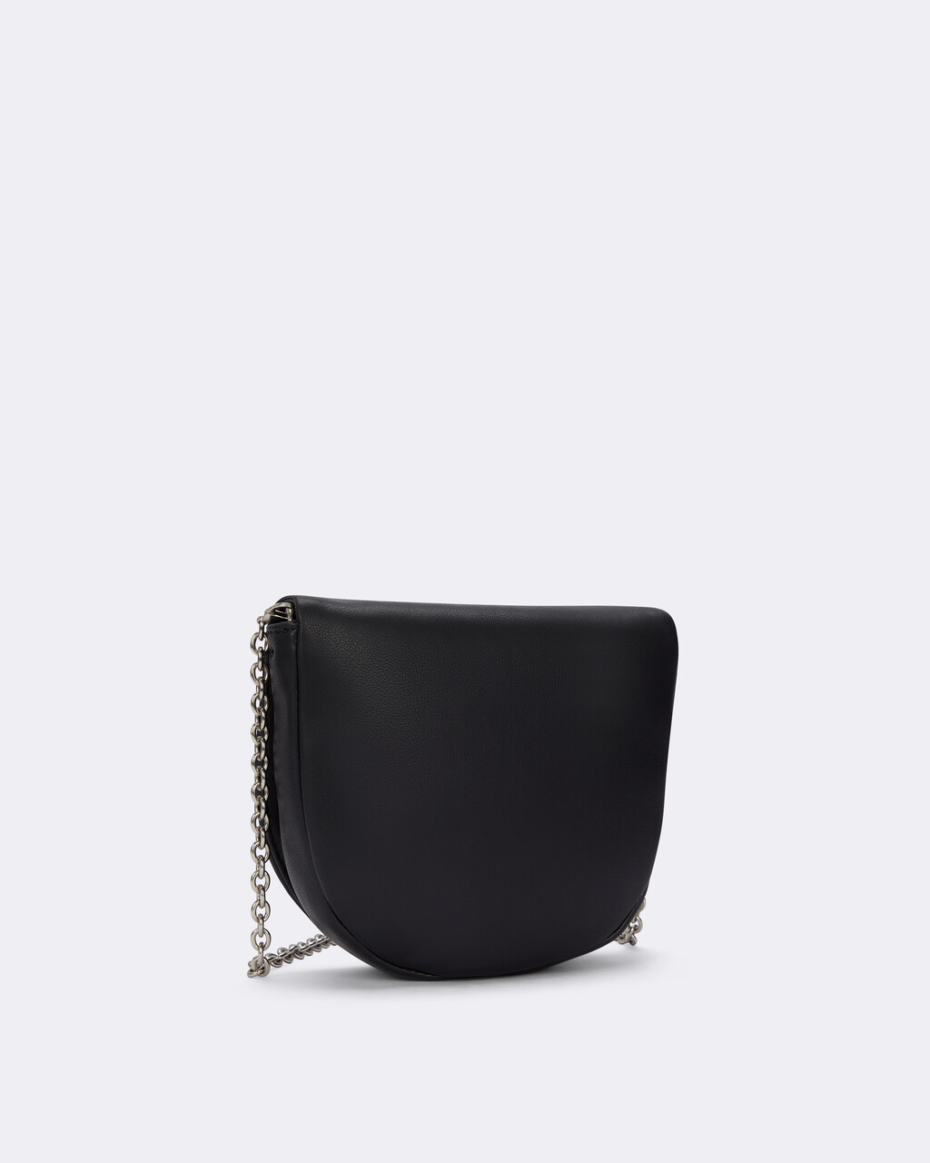 Micro Mono Chain Saddle Bag | black | Calvin Klein Malaysia