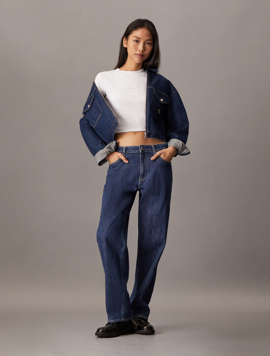 Monogram Baby Fit Rib Knit Tee