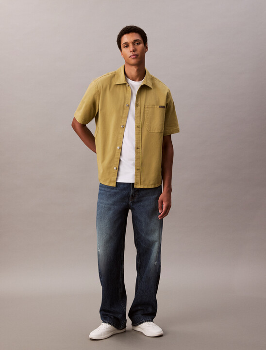 Utility Relaxed Short Sleeve Shirt
