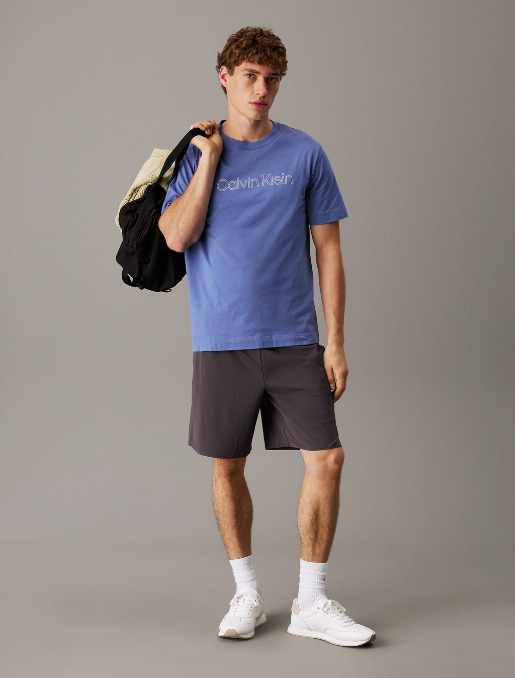 Essentials Short Sleeve Tee, Charmed Blue, hi-res