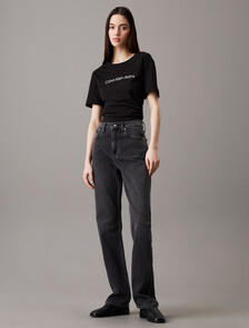 Logo T-shirt, Black, hi-res