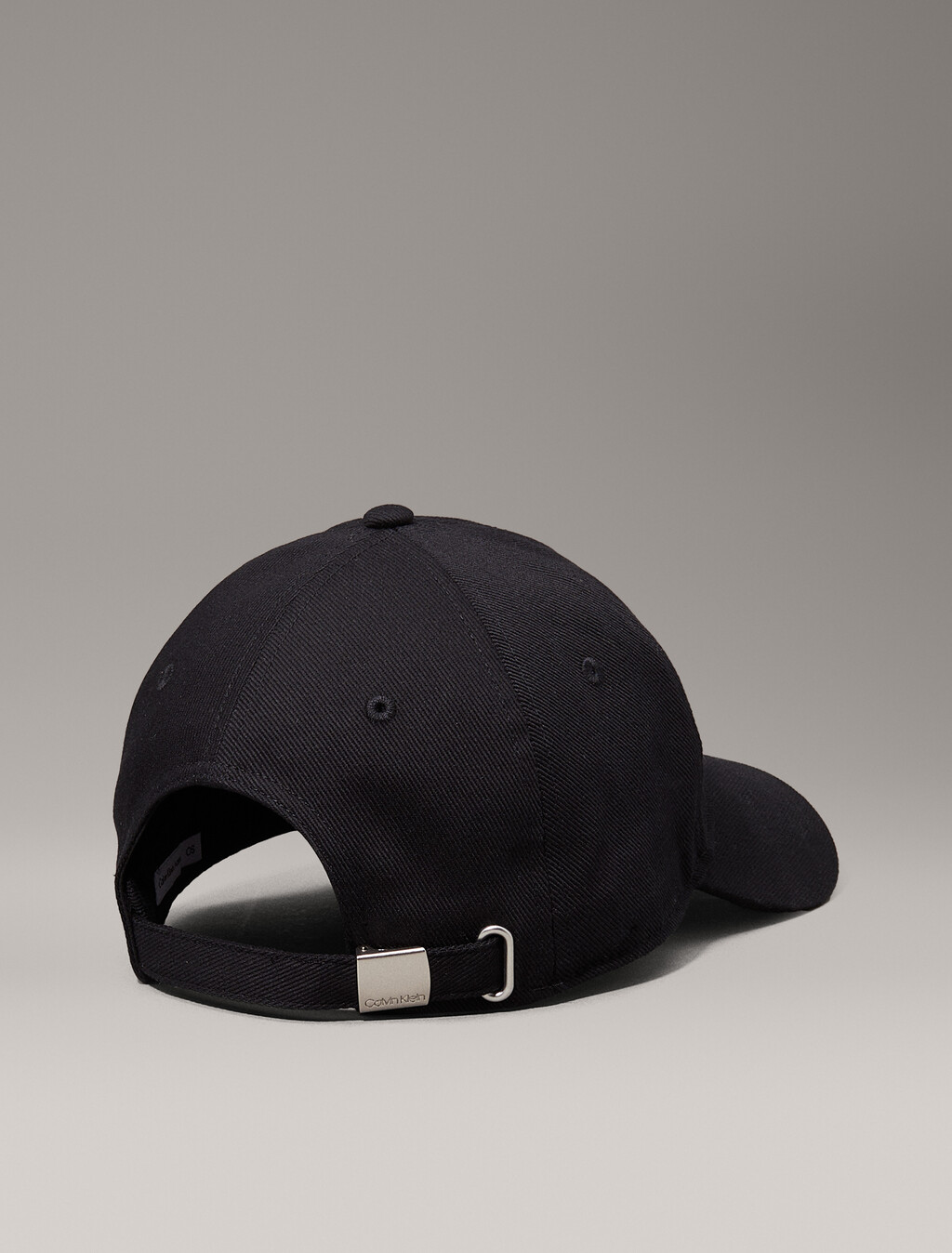 Twill Logo Cap, Black, hi-res