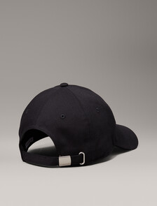 Twill Logo Cap, Black, hi-res