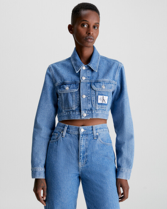 SUPER CROPPED DENIM JACKET