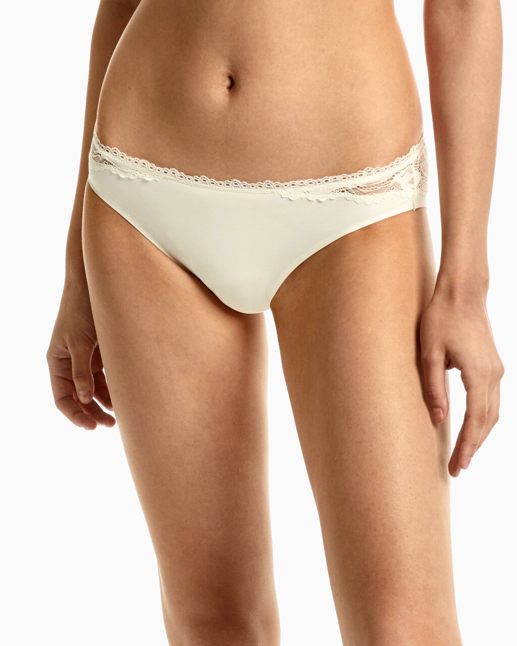 Seductive Comfort Lotus Floral Bikini, Ivory, hi-res