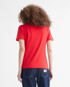 SHRUNKEN INSTITUTIONAL LOGO TEE, CANDY APPLE, hi-res