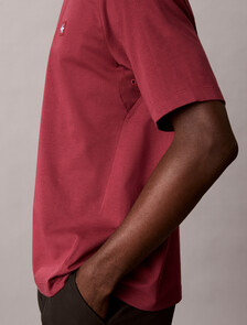 Performance Cotton Blend Gym T-shirt, Established Red, hi-res
