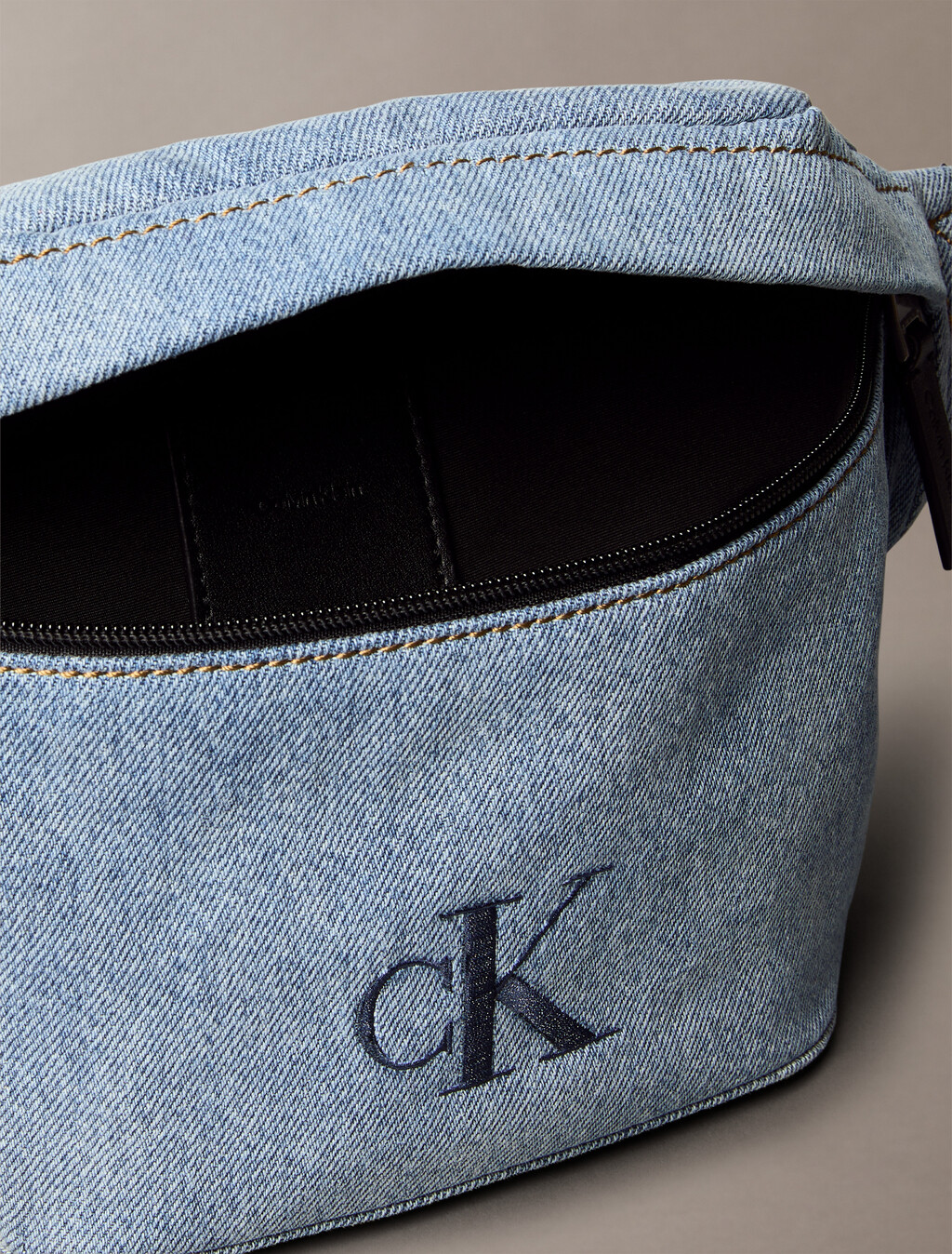 Denim Waist Bag, Denim, hi-res