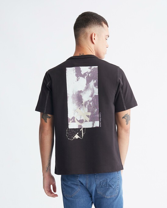 Modern Workwear Contrast Topstitch Tee