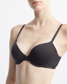 Invisibles Line Extension Lightly Lined Perfect Coverage Bra, Black, hi-res