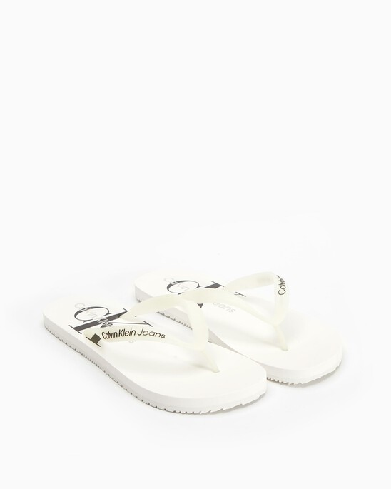 Delhi Monogram Beach Sandals