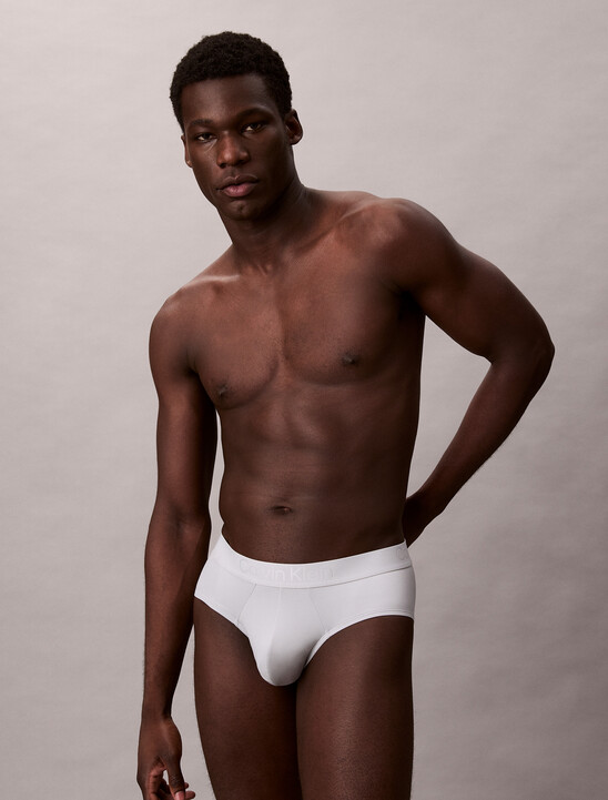 CK Black Microfiber Hip Brief