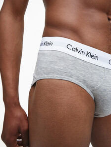 3 Pack Hip Briefs, 1 Black/ 1 White/ 1 Grey Heather, hi-res