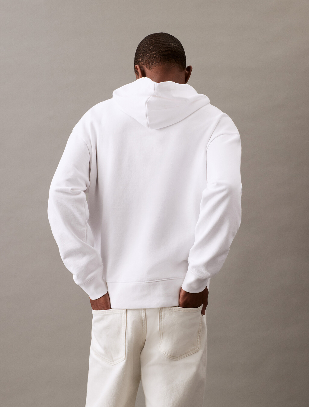 Hero Logo Terry Hoodie, Brilliant White, hi-res