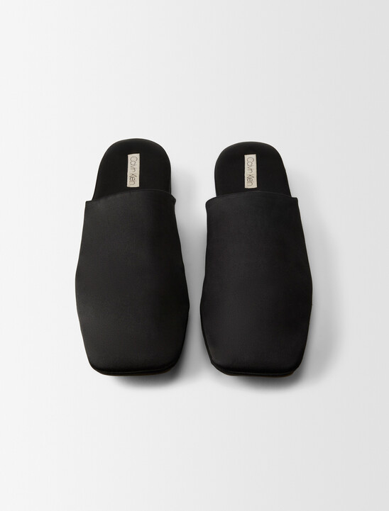 Hugh Silk Satin Slipper