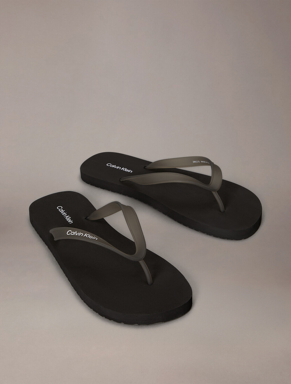 Rico - Logo Flip Flops, Triple Black, hi-res