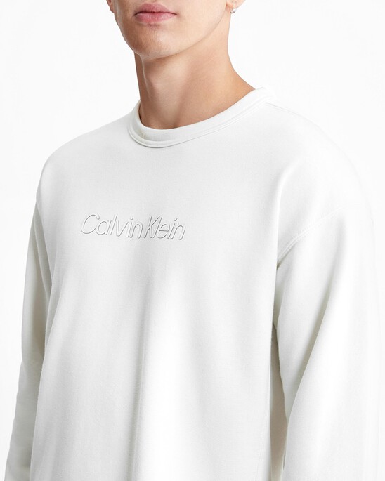 Cotton Terry Logo Sweatshirt
