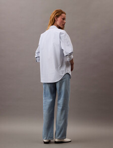 Cooling Relaxed Straight Jeans, RAMS HEAD, hi-res