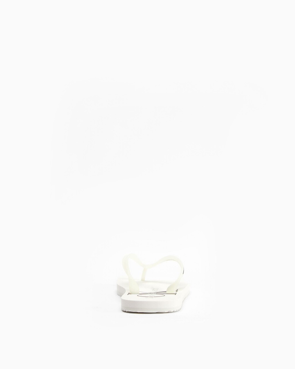 Delhi Monogram Beach Sandals, White, hi-res