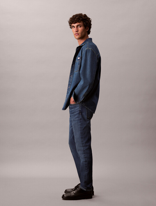 Slim Taper Sanded Jeans