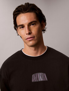 Logo Graphic T-Shirt, Black, hi-res
