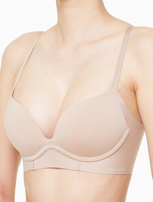Invisibles Push Up Plunge Bra, Cedar, hi-res