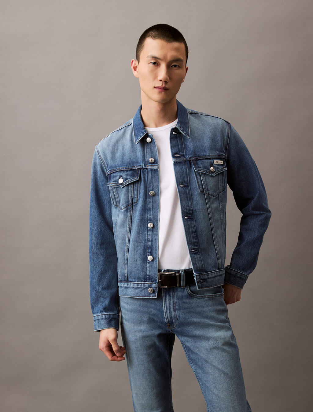 Coolmax Classic Trucker Jacket, VINTAGE TIDE, hi-res