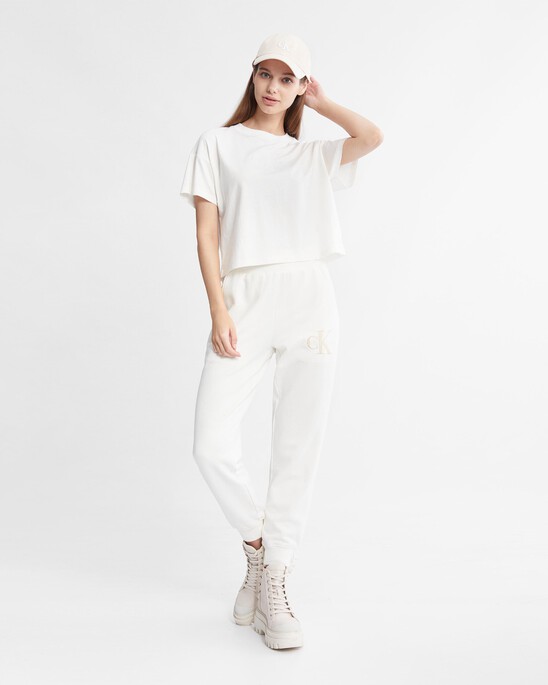 Modern Function Embossed Motion Logo Tee
