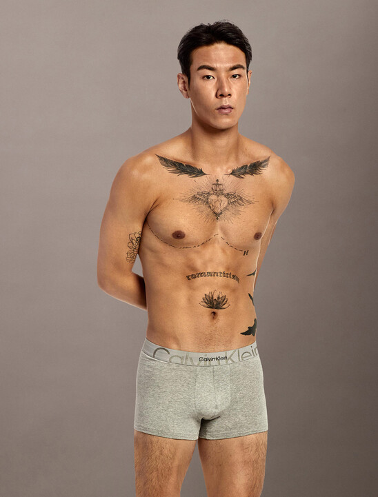 Embossed Icon Cotton Trunks