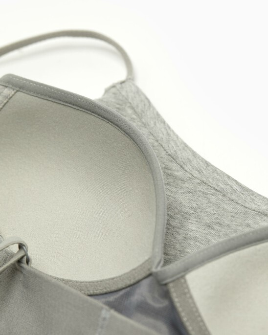 EMBOSSED ICON COTTON LIGHTLY LINED BRALETTE