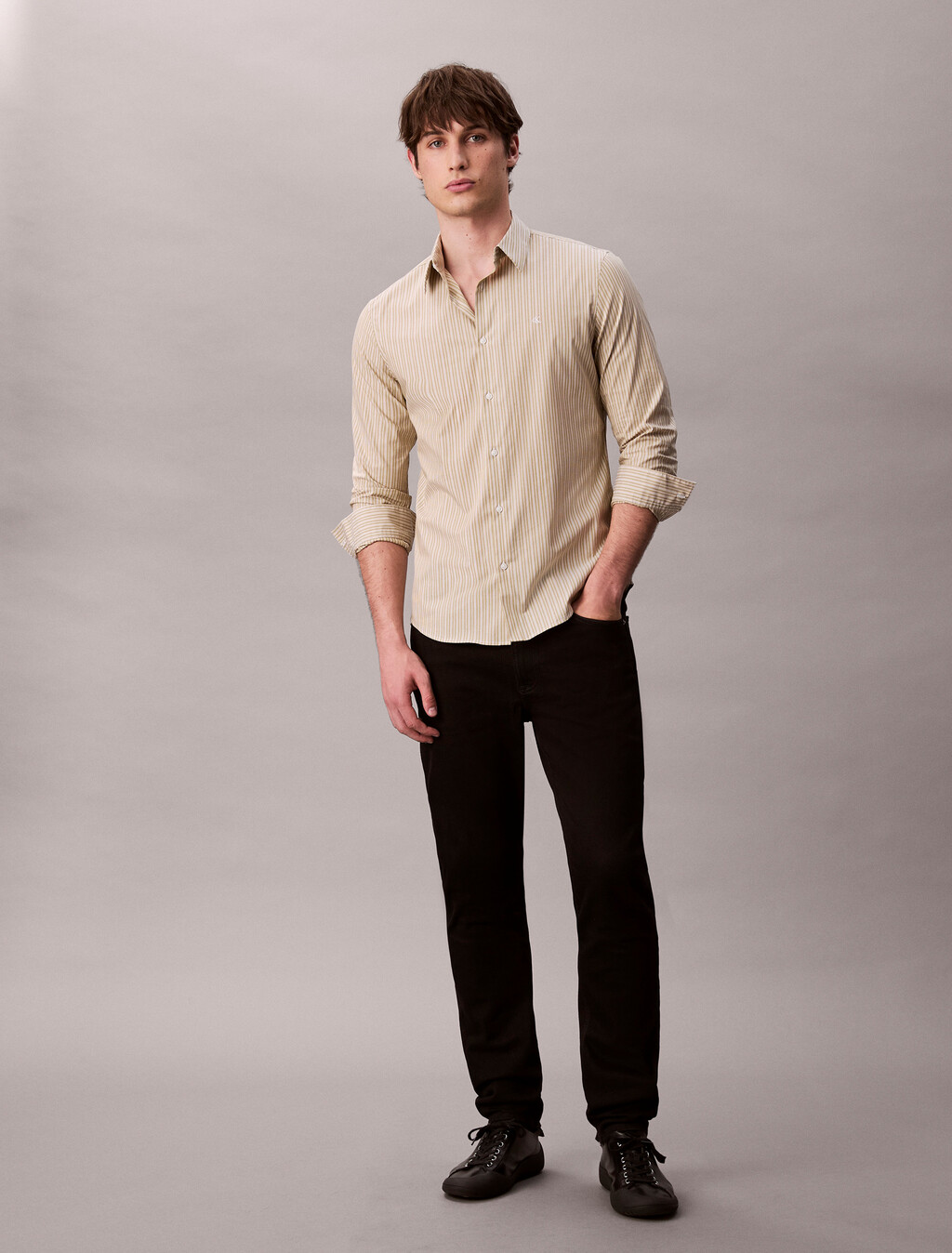 Slim Taper Thermal Jeans, JAGUAR MOON, hi-res