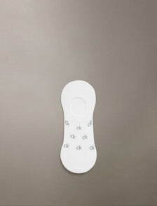 Logo Point Liner Sock, WHITE, hi-res