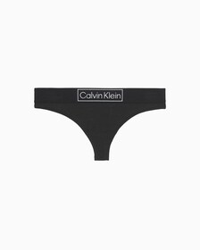 REIMAGINED HERITAGE THONG, Black, hi-res