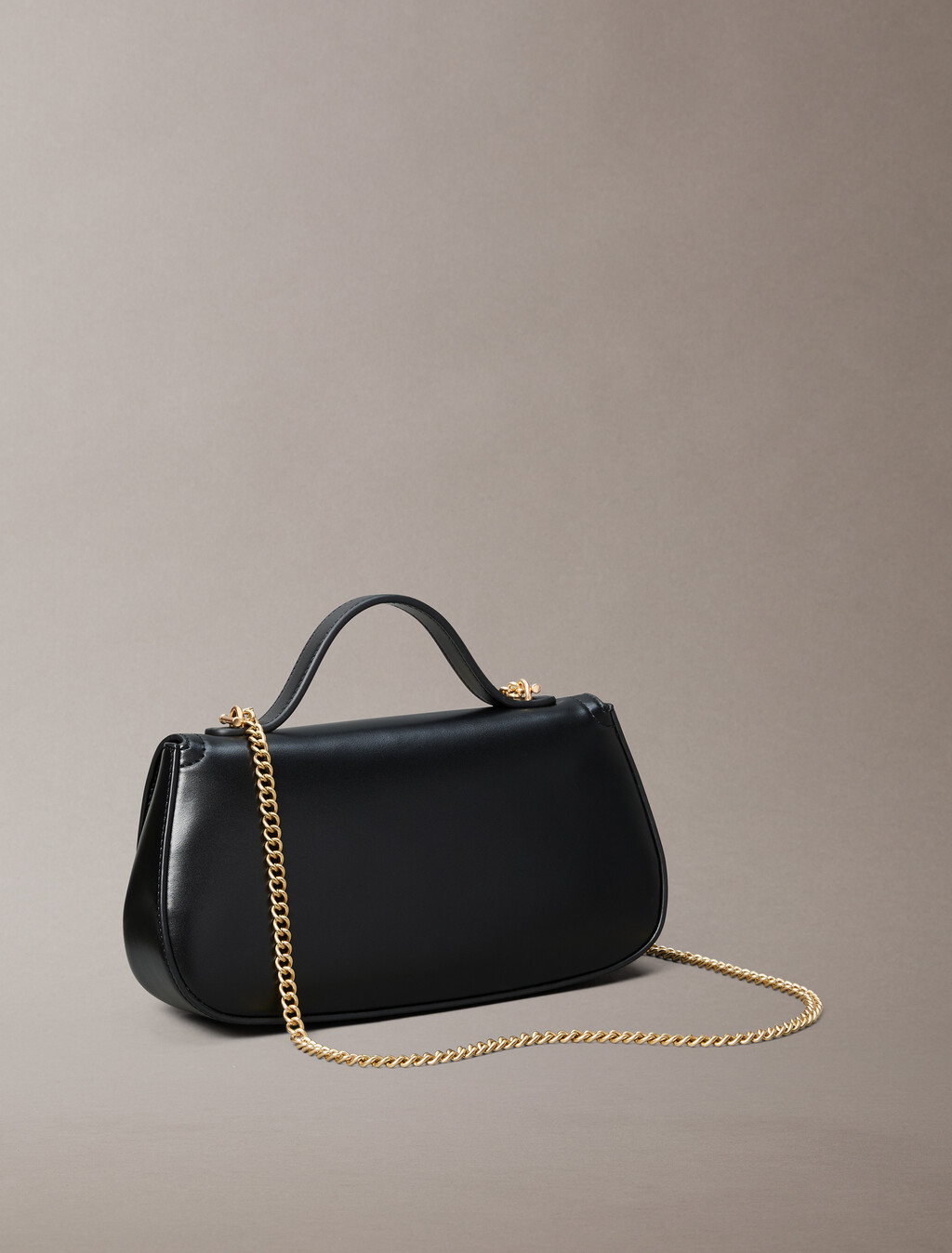 Monogram Logo Hardware Tote Bag, BLACK / ANTIQUE LIGHT GOLD, hi-res