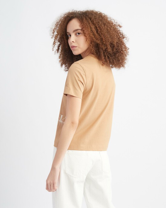 STRAIGHT OMBRE LOGO TEE