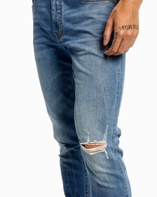 CLIMATE TECH BODY SKINNY JEANS, Light Blue Dstr, hi-res