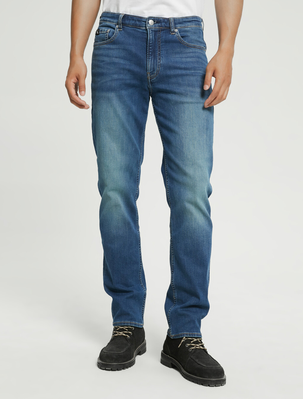 Mid Blue Stretch Body Jeans, Acd Mid Blue, hi-res