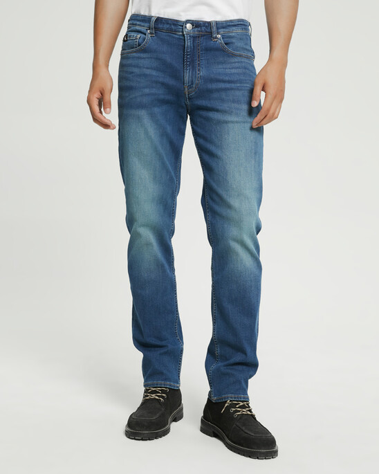 Mid Blue Stretch Body Jeans