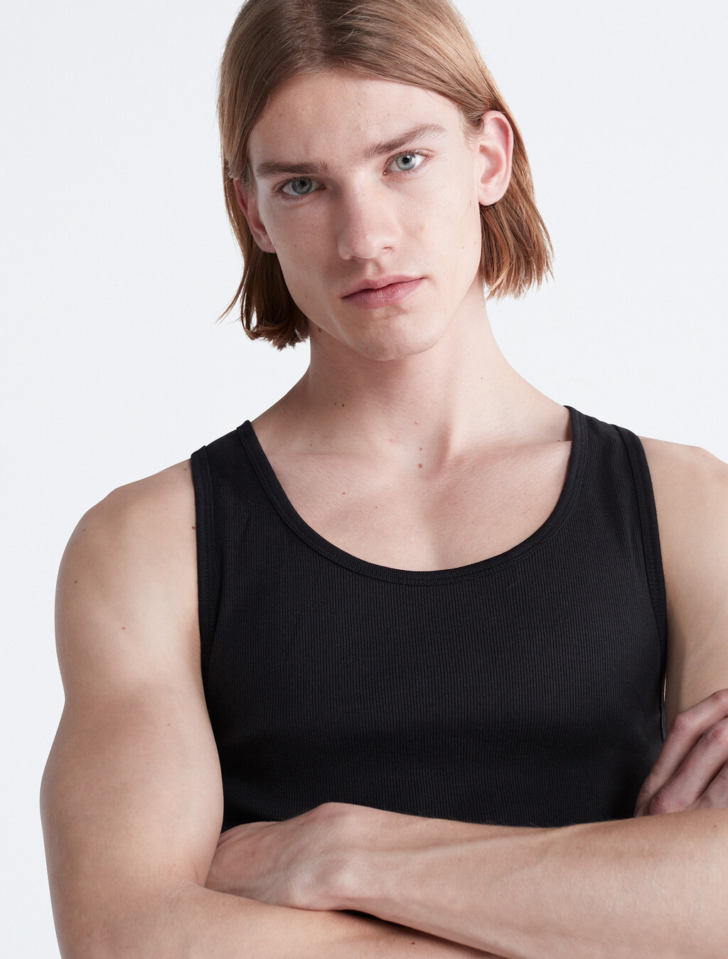 Cotton 3-Pack Tank Top, 3 Black (Legacy 001), hi-res