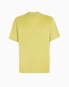 Relaxed Towelling T-Shirt, Yellow Sand, hi-res