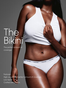 Bikini Briefs - Icon Cotton Modal, Festival Small Horizon Pink, hi-res