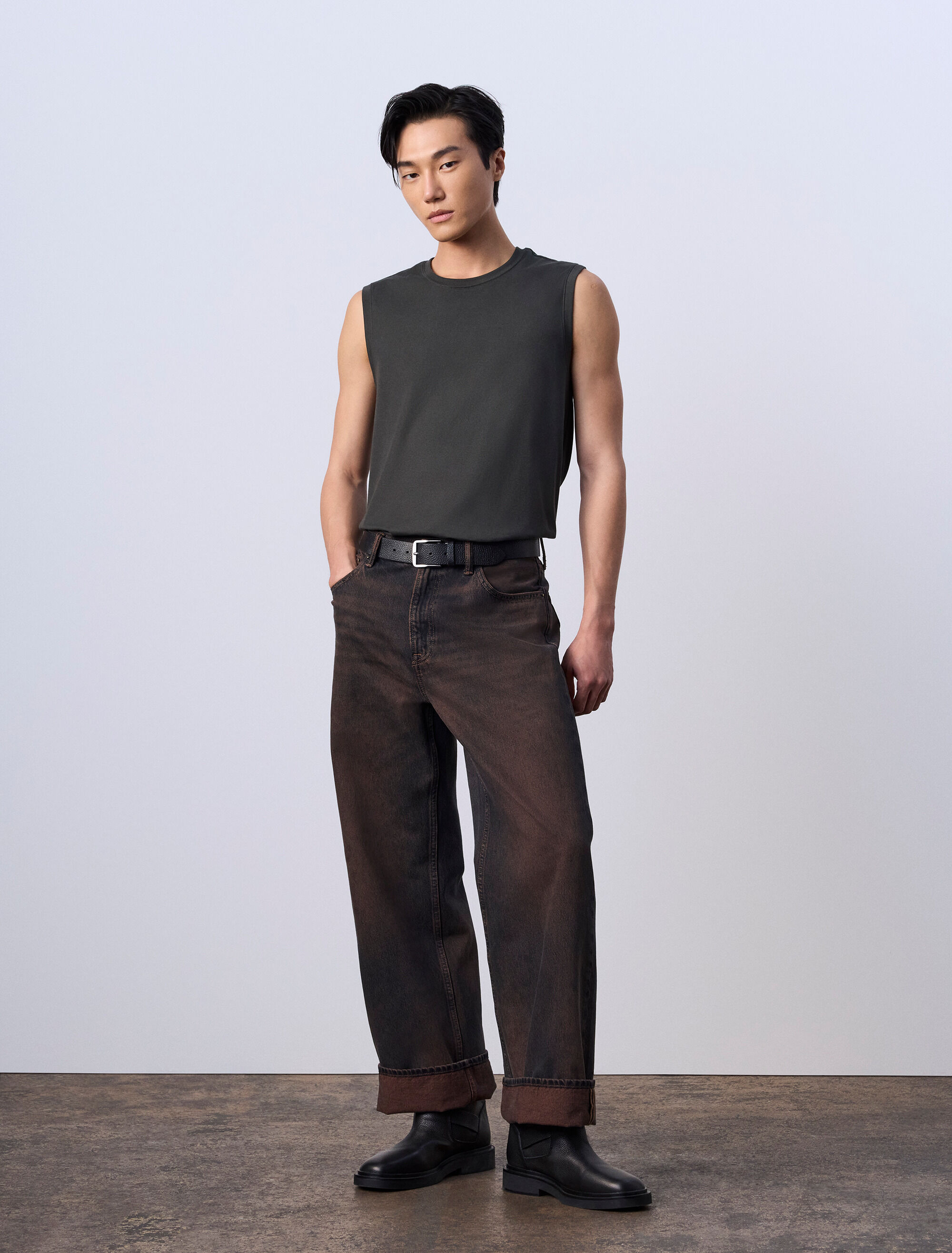 Jung Kook for Calvin Klein Muscle Tank Top | grey | Calvin Klein