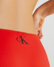 CK Monogram Bikini Bottoms, Cajun Red, hi-res