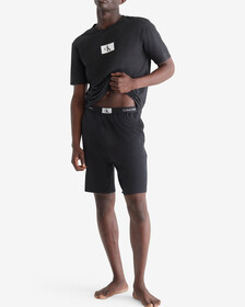 CALVIN KLEIN 1996 SLEEP CREW NECK TEE, Black, hi-res