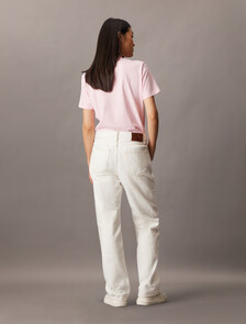 Signature 90s Straight Jean, CHALK WHITE, hi-res