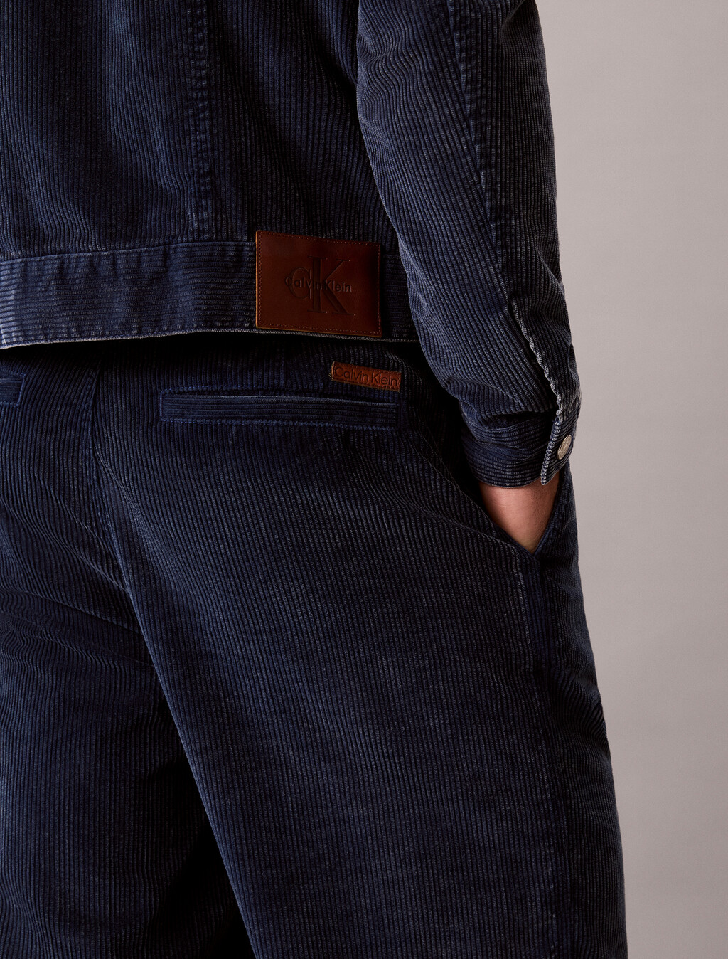 Baggy Washed Corduroy Pant, Pageant Blue, hi-res
