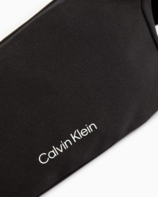 Athletic Black Fragmented Crossbody